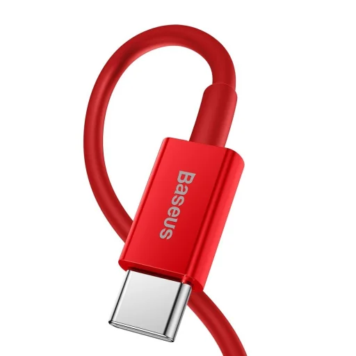 Baseus Superior USB Type-C - Lightning töltő és adatkábel PD 20W 2m piros (CATLYS-C09) - 2