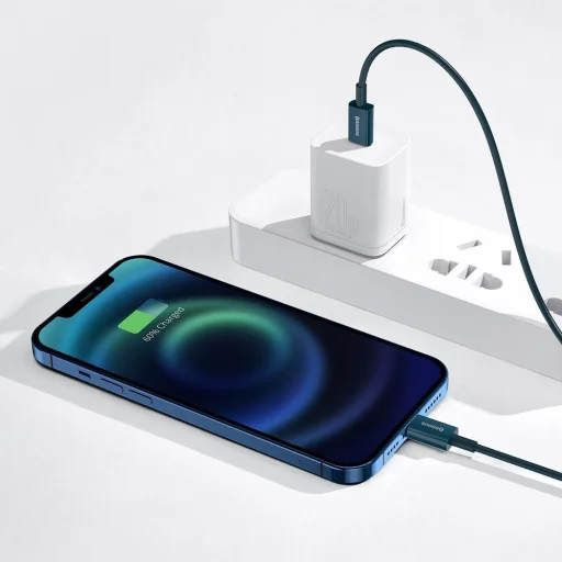 Baseus Superior USB Type-C - Lightning töltő és adatkábel PD 20W 2m kék (CATLYS-C03) - 6