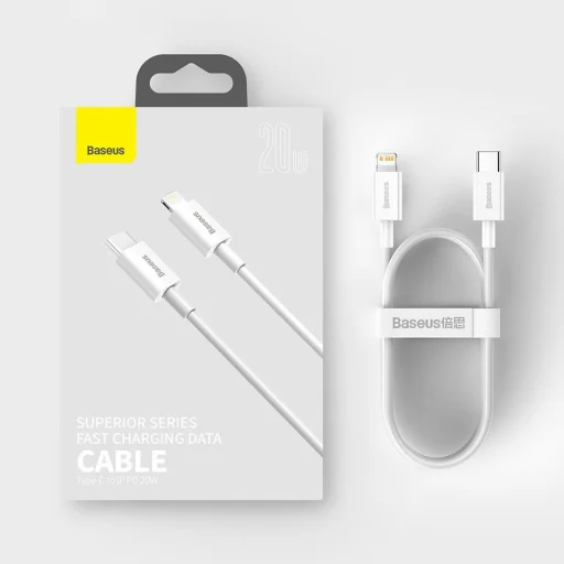 Baseus Superior USB Type-C - Lightning töltő és adatkábel PD 20W 2m piros (CATLYS-C09) - 12