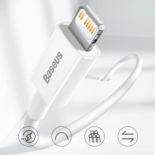 Baseus Superior USB Type-C - Lightning töltő és adatkábel PD 20W 2m piros (CATLYS-C09) - 13