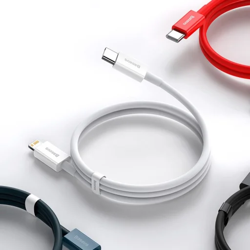 Baseus Superior USB Type-C - Lightning töltő és adatkábel PD 20W 2m piros (CATLYS-C09) - 15