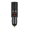 Baseus Share Together Autós szivargyújtós töltő 2x USB 120W QC PD szürke - 2