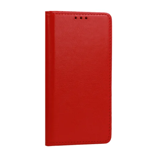 Xiaomi Redmi 9A Book Special bőr fliptok piros - 3