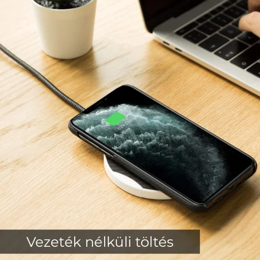 iPhone 13 Pro Max valódi aramid tok fekete - 10