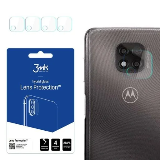 Motorola Moto G Power 2021 3MK Hybrid kameralencse védő üveg 4 db - 1