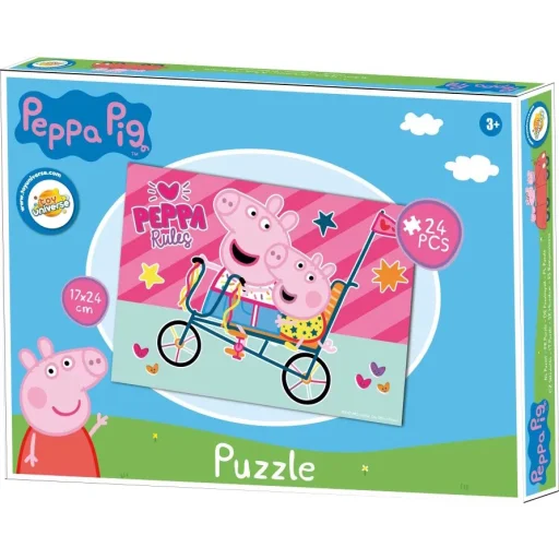Peppa malac puzzle 24 db-os (ARJ024994A) - 1