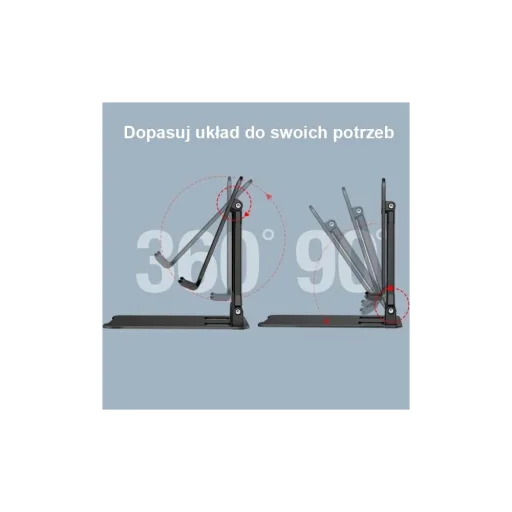 Awei X23 Telefon / Tablet tartó állvány fekete - 3