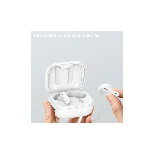 Awei T36 TWS Vezeték nélküli bluetooth 5.1 fülhallgató fehér - 4