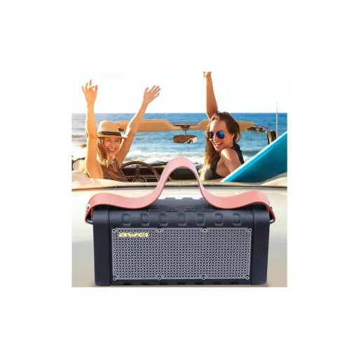 Awei Y668 Vezeték nélküli hangszóró Bluetooth 5.0 20W powerbank fekete - 7