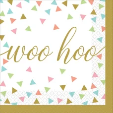 Confetti szalvéta 36 db-os, 25*25 cm