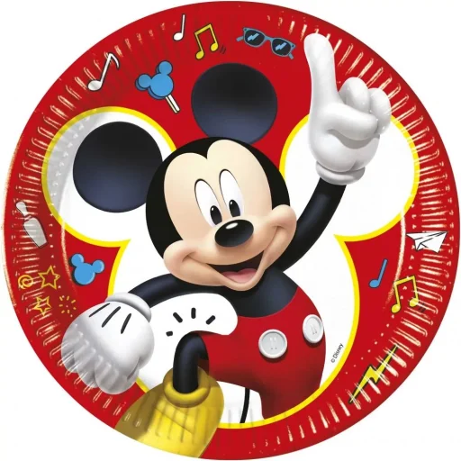 Disney Mickey Pals at Play Papírtányér 8 db-os 23 cm (PNN90877) - 1