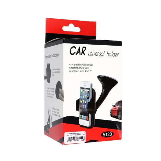 Univerzális autós tartó U16 fekete - 5