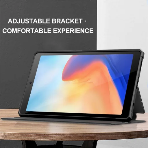 Samsung Tab A7 Lite 8.7 T220 / T225 Infiland Classic Stand Tok Fekete - 7