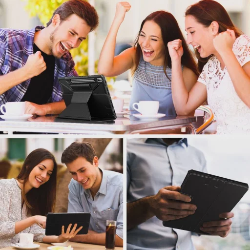 Samsung Galaxy S7 FE 5G 12.4 T730 / T736B Infiland Multiple Angles Tok Fekete - 7