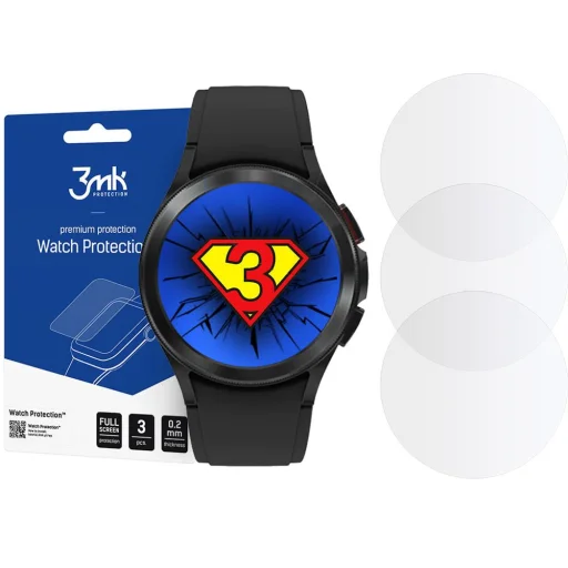 Samsung Galaxy Watch 4 Classic (42mm) 3MK Hybrid kijelzővédő üvegfólia - 1