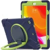 iPad 10.2 2019 / 2020 / 2021 Tech-Protect X-Armor Sötétkék / Lime thumbnail