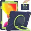 iPad 10.2 2019 / 2020 / 2021 Tech-Protect X-Armor Sötétkék / Lime thumbnail