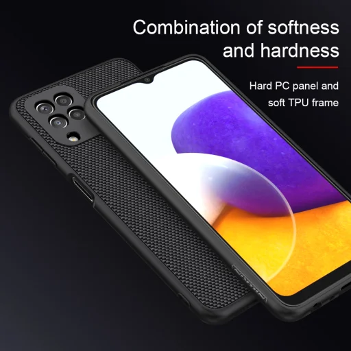 Samsung Galaxy A22 4G Nillkin Textured tok fekete - 6