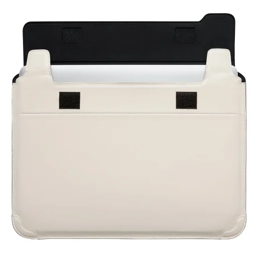 Nillkin Versatile laptop sleeve, táska 14'' 3in1 kihajtható támasszal és egérpaddal fekete/fehér - Vízszintes - 3