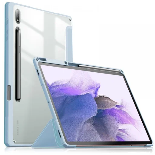 Samsung Tab S7 FE 5G 12.4 T730 / T736B Infiland Crystal Case Tok kék - 1