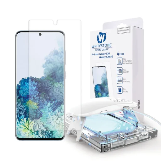 Samsung S20 Whitestone Dome Glass 9H kijelzővédő üvegfólia UV lámpával - 1