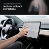Tesla Model Y / 3 Spigen Glas.TR EZ Fit kijelzővédő üvegfólia + felhelyezőkeret thumbnail