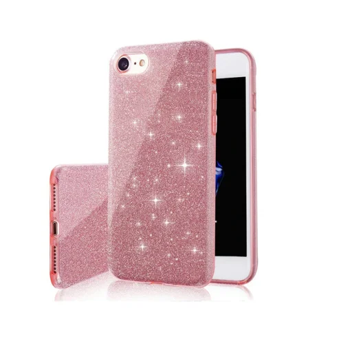 iPhone Pro 13 6.1'' Shining flitteres tok pink - 1
