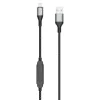 Dudao USB - Lightning kábel 5A 1m töltési időzítővel 1 - 5 óra fekete (L7xsL) thumbnail