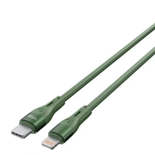 Dudao USB Type C - Lightning kábel 65W 1m PD zöld (L6H) - 6
