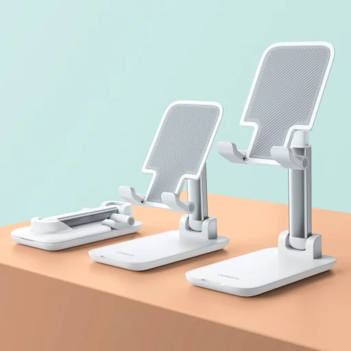 Ugreen Összecsukható telefontartó fehér (LP373) - 2