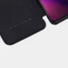 OnePlus 9 Nillkin Qin bőr fliptok fekete thumbnail