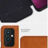 OnePlus 9 Nillkin Qin bőr fliptok fekete thumbnail