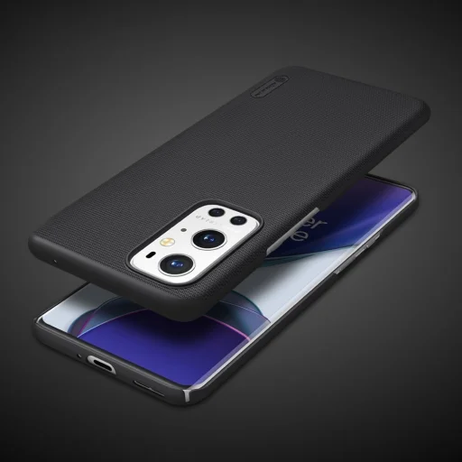 OnePlus 9 Pro Nillkin Super Frosted tok + kihajtható támaszték fekete - 15