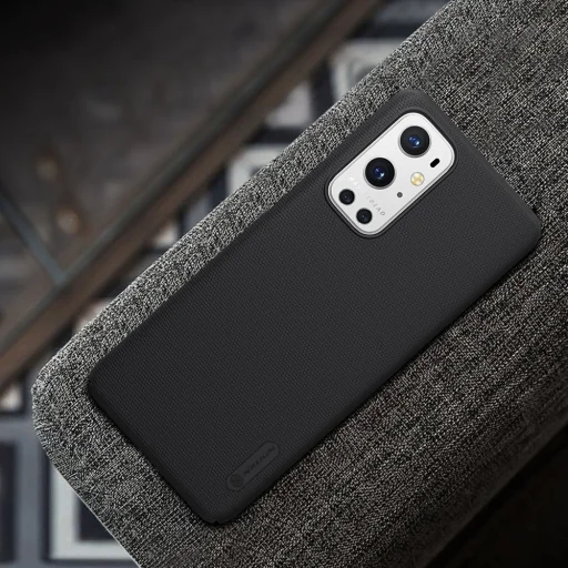 OnePlus 9 Pro Nillkin Super Frosted tok + kihajtható támaszték fekete - 6
