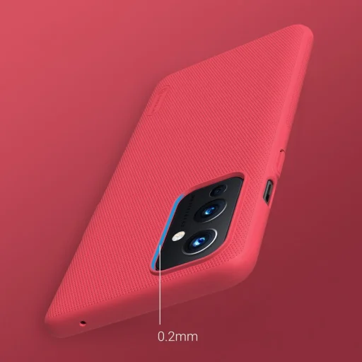 OnePlus 9 Nillkin Super Frosted tok + kihajtható támaszték fekete - 16