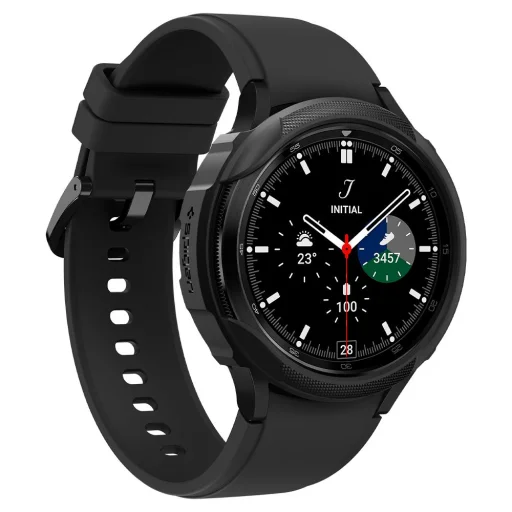 Samsung Galaxy Watch 4 46mm Spigen Liquid Air tok matt fekete - 3
