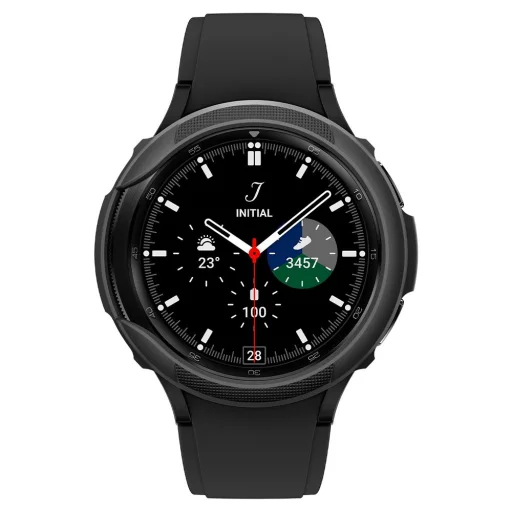 Samsung Galaxy Watch 4 46mm Spigen Liquid Air tok matt fekete - 5