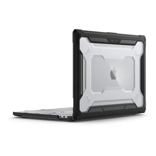 Macbook Pro 16 2019 - 2021 Spigen Rugged Armor tok matt fekete - 2