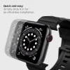 Spigen Rugged  Apple Watch 3 / 4 / 5 / 6 / 7 / 8 / SE (38 / 40 /41 mm) szíj matt fekete thumbnail