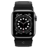 Spigen Rugged  Apple Watch 3 / 4 / 5 / 6 / 7 / 8 / SE (38 / 40 /41 mm) szíj matt fekete thumbnail