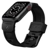 Spigen Rugged  Apple Watch 3 / 4 / 5 / 6 / 7 / 8 / SE (38 / 40 /41 mm) szíj matt fekete thumbnail