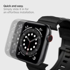 Spigen Rugged  Apple Watch 3 / 4 / 5 / 6 / 7 / 8 / SE (38 / 40 /41 mm) szíj matt fekete