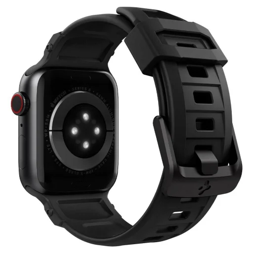 Spigen Rugged  Apple Watch 3 / 4 / 5 / 6 / 7 / 8 / SE (38 / 40 /41 mm) szíj matt fekete - 7