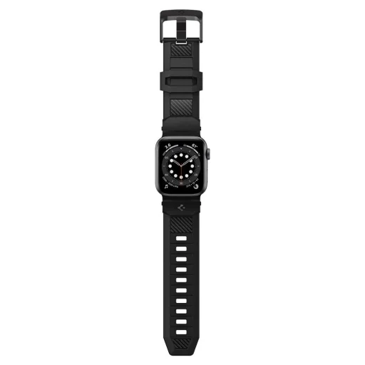 Spigen Rugged  Apple Watch 3 / 4 / 5 / 6 / 7 / 8 / SE (38 / 40 /41 mm) szíj matt fekete - 1