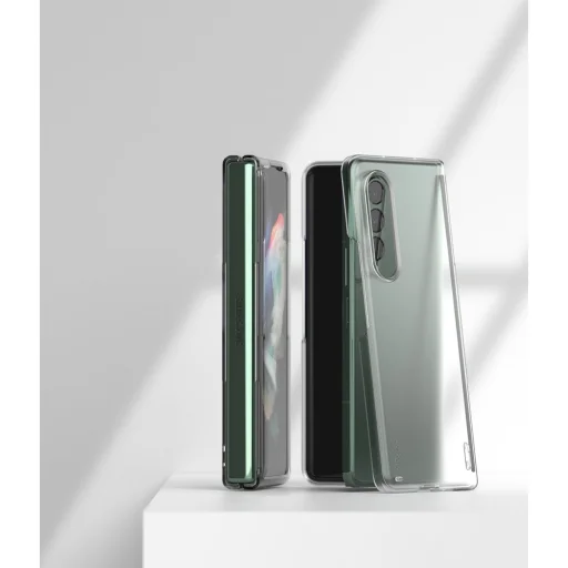 Samsung Galaxy Z Fold 3 Ringke Slim Ultravékony PC tok átlátszó (S Pent nem tartalmaz) - 3