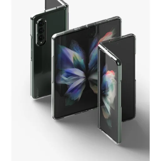 Samsung Galaxy Z Fold 3 Ringke Slim Ultravékony PC tok átlátszó (S Pent nem tartalmaz) - 5