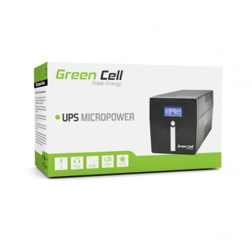 Green Cell, szünetmentes tápegység Micropower 1500VA (UPS04) - 2