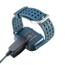 Garmin Vivomove/Forerunner735XT/235XT/230/630 Tactical USB töltő kábel fekete