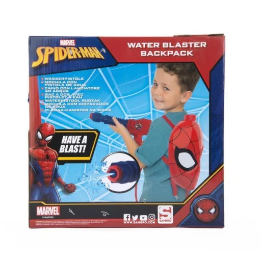 Pókember vízipisztoly + Hátizsák tartály - 4