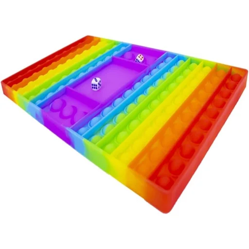 Magic Pop Anti stressz, színes stressz levezető játéktábla, vegyes színekkel - 1